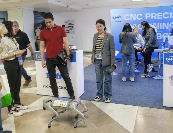 深圳一鑫精密亮相墨西哥瓜達拉哈拉五金博覽會:五金塑膠零配件CNC精密加工全方位解決方案